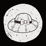 doodle Straw hat N11