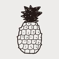 pineapple doodle N7