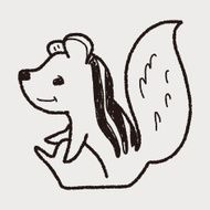 Squirrel doodle N11