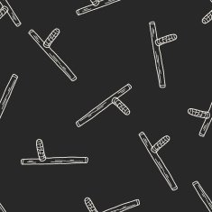 stick doodle seamless pattern background N3