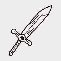 Sword doodle N18
