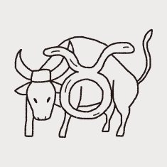 Taurus Constellation doodle N9