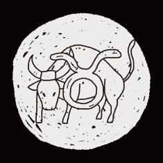 Taurus Constellation doodle N11