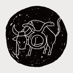 Taurus Constellation doodle N12