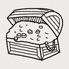 treasure chest doodle N7