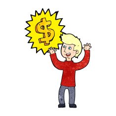 making money cartoon N7