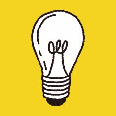 Doodle Light bulb N12