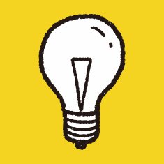 Doodle Light bulb N13