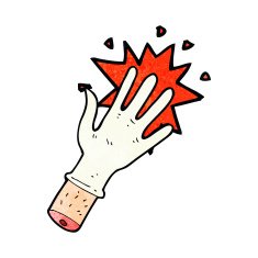 cartoon rubber glove N2
