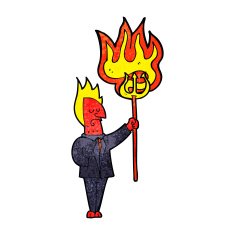 Cartoon Devil N18