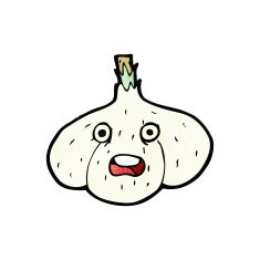 Cartoon Garlic N5