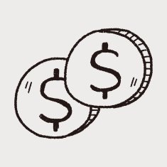 doodle money coin N16