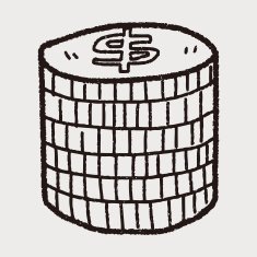 doodle money coin N17