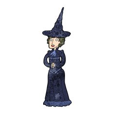 cartoon halloween witch N18