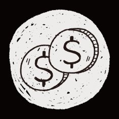 doodle money coin N29