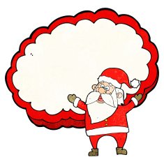 Cartoon Santa Claus N62