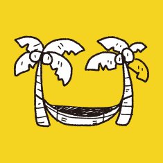 doodle palm bed N7