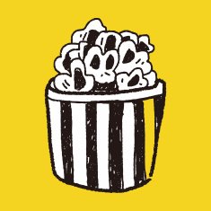 Doodle Popcorn N10