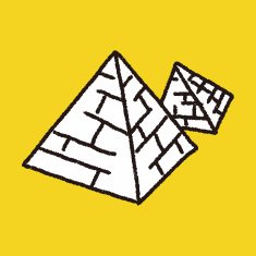 Doodle pyramid N20