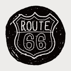 doodle road sign N22