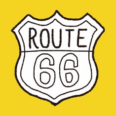 doodle road sign N25