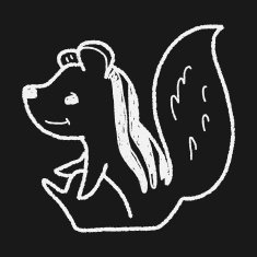 Squirrel doodle N7