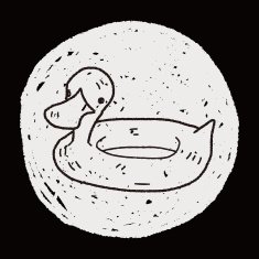 swim ring doodle N4
