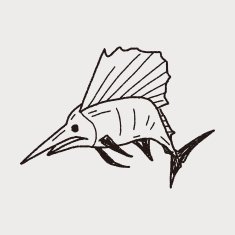 Swordfish doodle N3