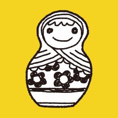Doodle Russian Dolls N10