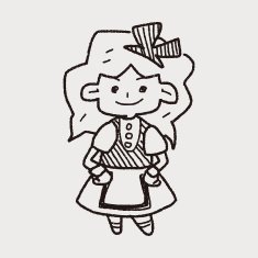 alice in wonderland doodle N3