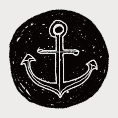 Anchor doodle N32