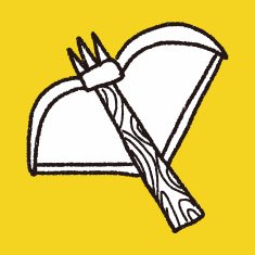 arrow and bow doodle N13