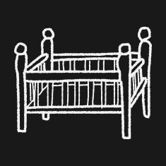 baby bed doodle N20