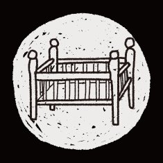 baby bed doodle N21