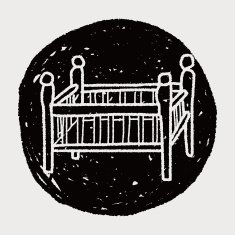 baby bed doodle N22