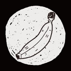 banana doodle N10