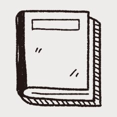 book doodle drawing N15