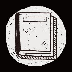 book doodle drawing N21