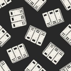 book doodle drawing N28