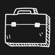 briefcase doodle N23