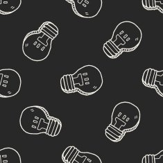 bulb doodle drawing N12