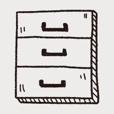 cabinet doodle N25