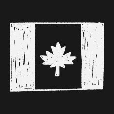 Canada flag doodle N4