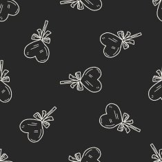 candy doodle seamless pattern background N26