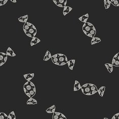 candy doodle seamless pattern background N29