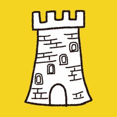 castle doodle N37