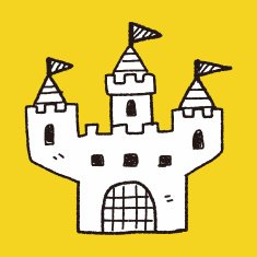 castle doodle N39