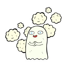 Cartoon Ghost N31