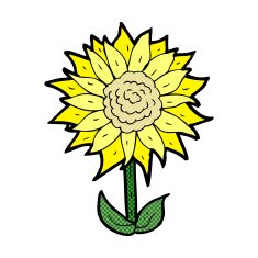 cartoon flower N30
