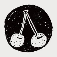 cherry doodle N6